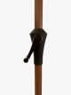 Wood-Effect Wind-Up Parasol, 2.7m